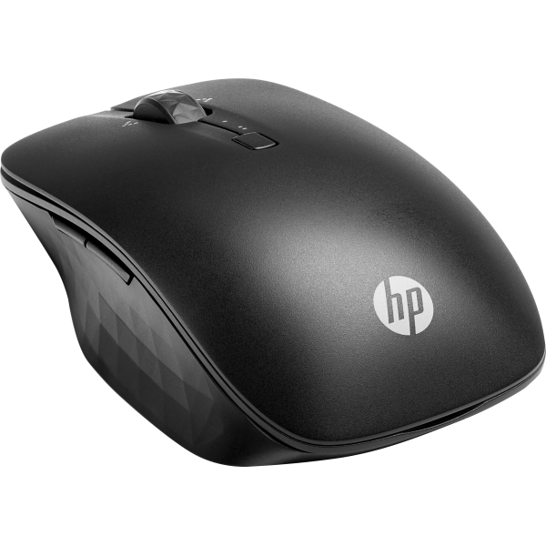 HP Bluetooth Travel Mouse (ENVY Bluetooth Travel Mouse - Bluetooth Travel, Right-hand, - Track-on-glass [TOG], Bluetooth, 1200 DPI, Black - Warranty: 6M)Hp6SP25AA#ABB