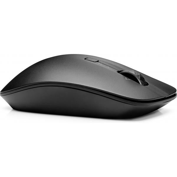 HP Bluetooth Travel Mouse (ENVY Bluetooth Travel Mouse - Bluetooth Travel, Right-hand, - Track-on-glass [TOG], Bluetooth, 1200 DPI, Black - Warranty: 6M)Hp6SP25AA#ABB