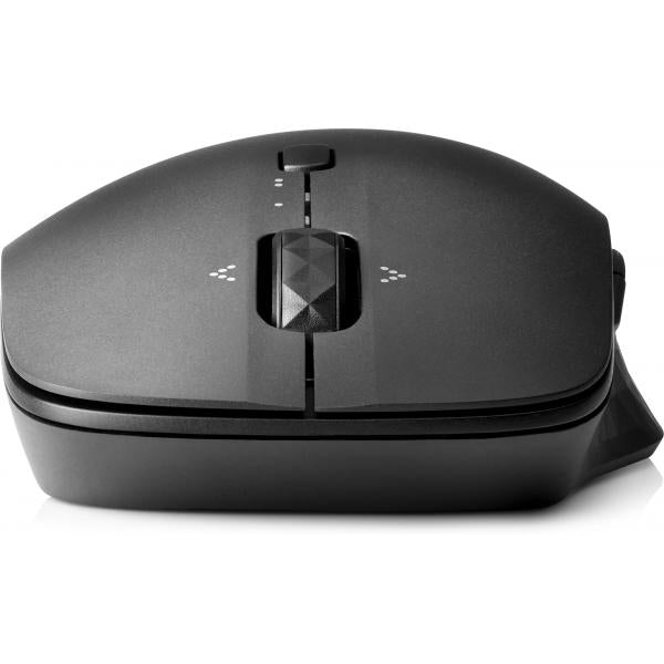 HP Bluetooth Travel Mouse (ENVY Bluetooth Travel Mouse - Bluetooth Travel, Right-hand, - Track-on-glass [TOG], Bluetooth, 1200 DPI, Black - Warranty: 6M)Hp6SP25AA#ABB