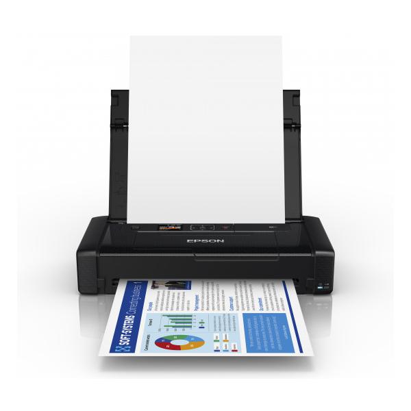 Epson WorkForce WF-110W stampante a getto d'inchiostro A colori 5760 x 1440 DPI Wi-Fi (Epson WorkForce WF-110W 110W WF110W WF110 110 W- Printer - colour - ink-jet - A4/Legal - 5760 x 1440 dpi - up to 7 ppm [mono] / up to 4 ppm [colour] - capacity: 20...