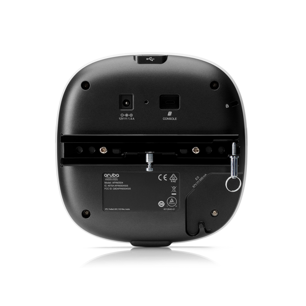 HPE Aruba Networking AP-504 [RW] Dual Radio 2x2 802.11ax External Antennas Unified Campus AP (HPE Aruba AP-504 [RW] - Campus - wireless access point - Bluetooth 5.0 - Bluetooth, Wi-Fi 6 - 2.4 GHz, 5 GHz)Hpe0190017357935R2H22A