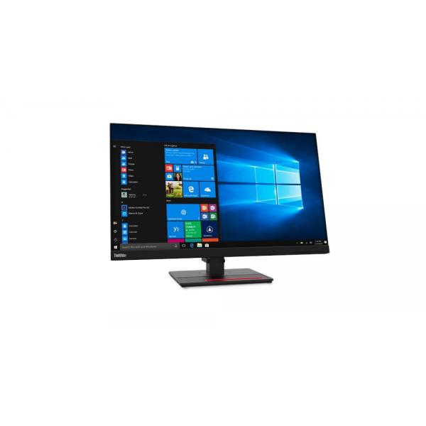 Lenovo ThinkVision T27q-20 Monitor PC 68,6 cm [27] 2560 x 1440 Pixel Quad HD LCD Nero (T27Q-20 27IN HDMI/DP *S*)Lenovo019363897026261EDGAT2UK