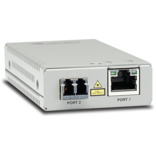 Allied Telesis AT-MMC2000/LC-960 convertitore multimediale di rete 1000 Mbit/s 1310 nm Modalità multipla Grigio (MINI MEDIA CONVERTER LC CONNECT - 10/100/1000T TO 1000 BASE-SX MM)Allied Telesis0767035218670AT-MMC2000/LC-960