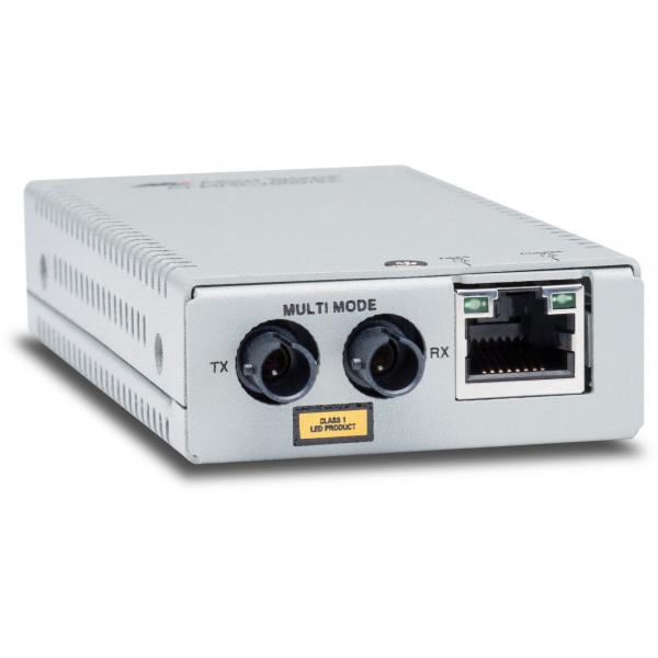 Allied Telesis AT-MMC2000/ST-960 convertitore multimediale di rete 1000 Mbit/s 850 nm Modalità multipla Grigio (1000SX/ST TO 10/100/1000T TAA - 990-004281-90 IN)Allied Telesis0767035218625AT-MMC2000/ST-960