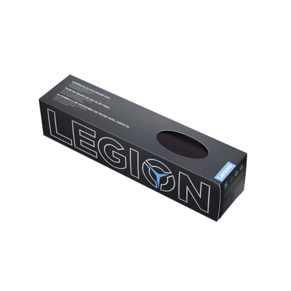 Lenovo GXH0W29068 tappetino per mouse Tappetino per mouse per gioco da computer Nero (Legion Gaming XL Cloth Pad [A] - **New Retail** - Warranty: 12M)Lenovo0193638156321GXH0W29068