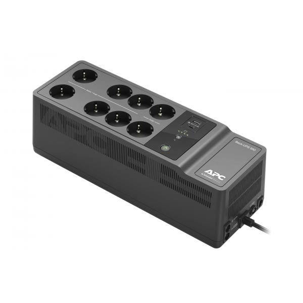 APC BE850G2-GR gruppo di continuità [UPS] Standby [Offline] 0,85 kVA 520 W 8 presa[e] AC (APC Back-UPS BE850G2-GR - UPS - 230 V c.a. V - 520 Watt - 850 VA - connettori di uscita 8 - nero)Apc0731304347286BE850G2-GR