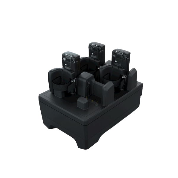 Zebra CRD-RS51-4SCHG-01 carica batterie Batteria del lettore di codici a barre dC (RS5100 Charger 4-Slot Ring Sca - Requires PWR-BGA12V50W0WW - W/o DC Cable and AC line Cord - Warranty: 12M)ZebraCRD-RS51-4SCHG-01