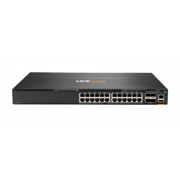 HPE Aruba Networking CX 6300M 24-port 1GbE and 4-port SFP56 Switch (ARUBA 6300M 24G 4SFP56 SWCH)HpeJL664A