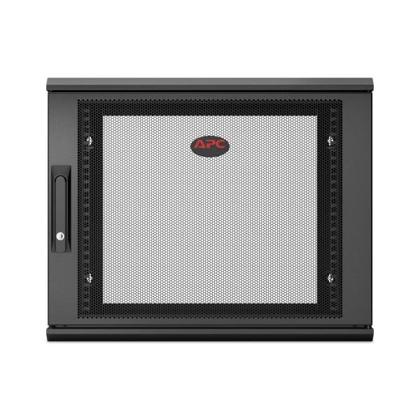 APC NetShelter WX 9U Single Hinged Wall-mount Enclosure 400mm Deep. Da parete Nero (NETSHELTER WX 9U SINGLE HINGED - WALL-MOUNT ENCLOSURE 400MM DEEP)Apc0731304402688AR109SH4