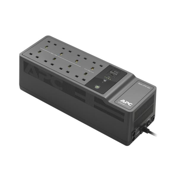 APC BE850G2-UK gruppo di continuità [UPS] Standby [Offline] 0,85 kVA 520 W (APC Back-UPS BE850G2 - UPS - AC 230 V - 520 watt - 850 VA - output connectors: 8 - United Kingdom - black)ApcBE850G2-UK