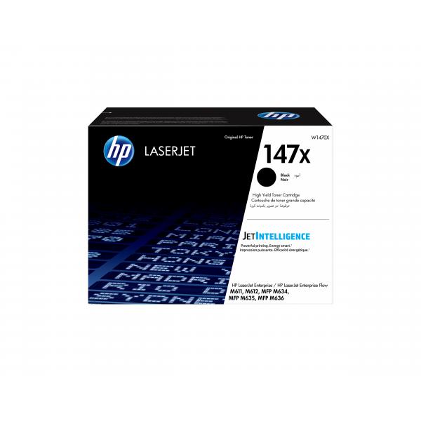 HP LaserJet Cartuccia toner nero originale 147X ad alta capacità (HP Toner 147A W1470X Schwarz bis 25.200 Seiten)HpW1470X