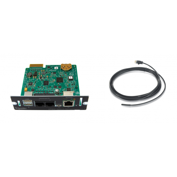 APC UPS NTWK MGMT CARD POWERCHUTE (UPS NTWK MGMT CARD POWERCHUTE - UPS NTWK MGMT CARD - POWERCHUTE, Wired & Wireless, SmartSlot - Warranty: 24M)ApcAP9641