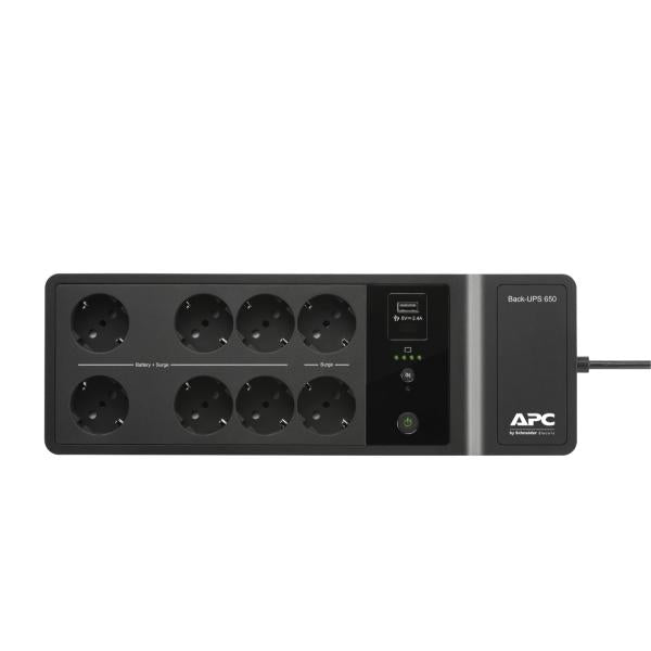 APC BE650G2-IT gruppo di continuità [UPS] Standby [Offline] 0,65 kVA 400 W (APC Back-UPS BE650G2-IT - UPS - 220-240 V c.a. V - 400 Watt - 650 VA - connettori di uscita 8 - Italia)Apc0731304347224BE650G2-IT