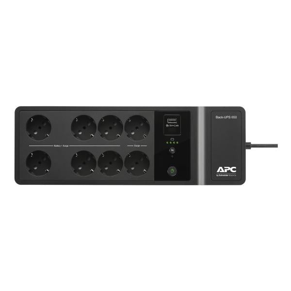 APC BE650G2-IT gruppo di continuità [UPS] Standby [Offline] 0,65 kVA 400 W (APC Back-UPS BE650G2-IT - UPS - 220-240 V c.a. V - 400 watt - 650 VA - connettori di uscita 8 - Italia)Apc0731304347224BE650G2-IT