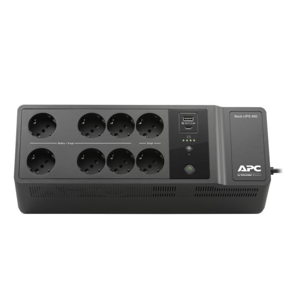 APC BE850G2-IT gruppo di continuità [UPS] Standby [Offline] 0,85 kVA 520 W (APC Back-UPS BE850G2-IT - UPS - 220-240 V c.a. V - 520 Watt - 850 VA - connettori di uscita 8 - Italia)Apc0731304347293BE850G2-IT