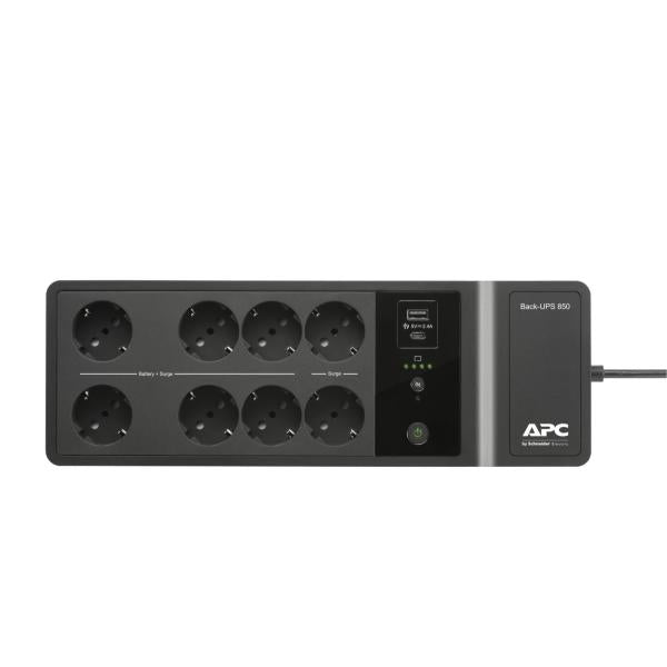 APC BE850G2-IT gruppo di continuità [UPS] Standby [Offline] 0,85 kVA 520 W (APC Back-UPS BE850G2-IT - UPS - 220-240 V c.a. V - 520 Watt - 850 VA - connettori di uscita 8 - Italia)Apc0731304347293BE850G2-IT