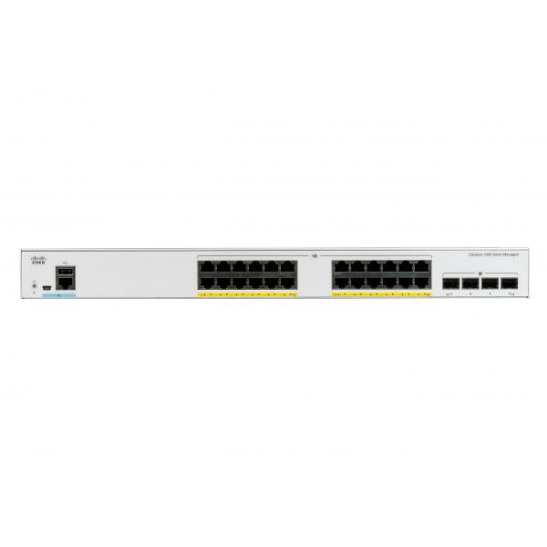 Cisco Catalyst C1000-24T-4G-L switch di rete Gestito L2 Gigabit Ethernet [10/100/1000] Grigio (CATALYST 1000 24PORT GE - 4X1G SFP)Cisco0889728248525C1000-24T-4G-L