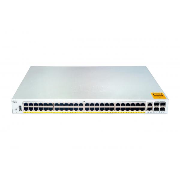 Cisco Catalyst C1000-48P-4G-L switch di rete Gestito L2 Gigabit Ethernet [10/100/1000] Supporto Power over Ethernet [PoE] Grigio (CATALYST 1000 48PORT GE POE - 4X1G SFP)CiscoC1000-48P-4G-L