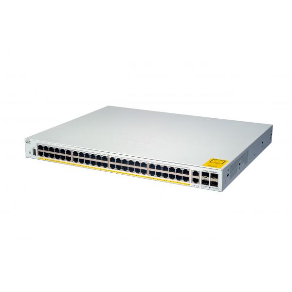 Cisco Catalyst C1000-48P-4G-L switch di rete Gestito L2 Gigabit Ethernet [10/100/1000] Supporto Power over Ethernet [PoE] Grigio (CATALYST 1000 48PORT GE POE - 4X1G SFP)CiscoC1000-48P-4G-L