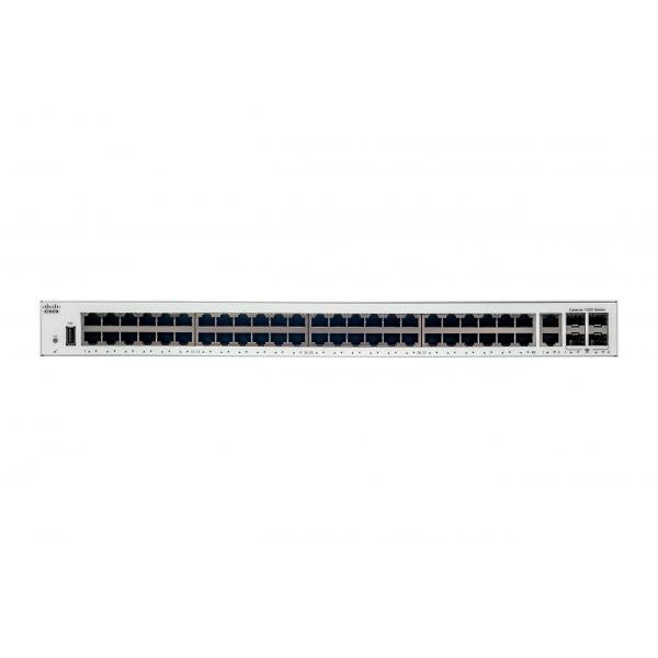 Cisco Catalyst C1000-48T-4G-L switch di rete Gestito L2 Gigabit Ethernet [10/100/1000] Grigio (CATALYST 1000 48PORT GE - 4X1G SFP)CiscoC1000-48T-4G-L