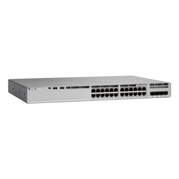 Cisco Catalyst C9200 Gestito L3 Gigabit Ethernet [10/100/1000] Supporto Power over Ethernet [PoE] Grigio (CATALYST 9200 24-PORT POE+ - NETWORK ESSENTIALS)CiscoC9200-24P-E