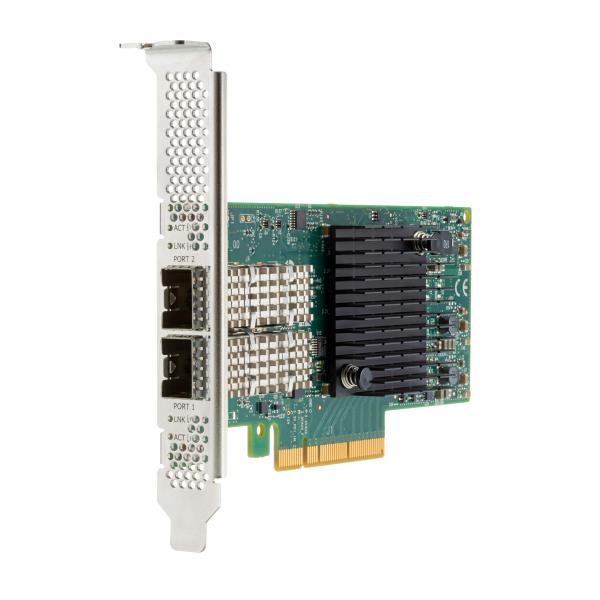 HPE Mellanox MCX512F-ACHT Ethernet 10/25Gb 2-port SFP28 Adapter for (Ethernet 10/25Gb 2-port SFP28 - MCX512F-ACHT Ethernet / Fiber - 25000 Mbit/s Internal Ethernet 10/25Gb 2-port SFP28 MCX512F-ACHT, Internal, - Warranty: 36M)HpeP13188-B21