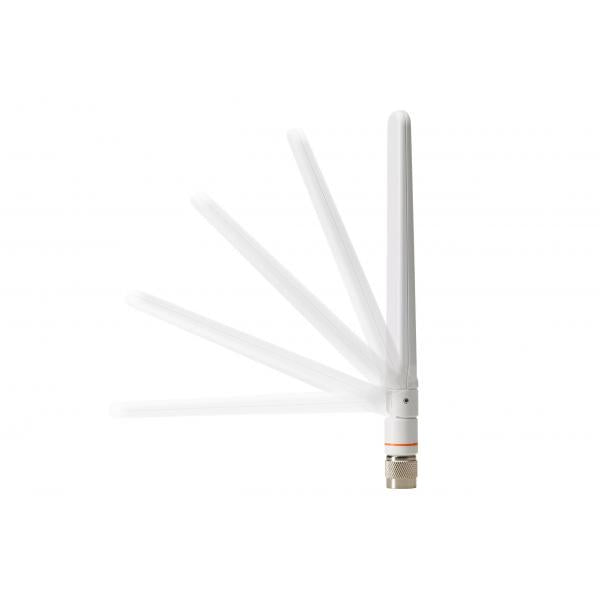 Cisco AIR-ANT2524DW-RS= antenna di rete Antenna omnidirezionale RP-TNC 4 dBi (2.4GHz 2 dBi 5GHz 4 dBi Dipole Ant. White RP TNC Self ID)Cisco0889728277495AIR-ANT2524DW-RS=
