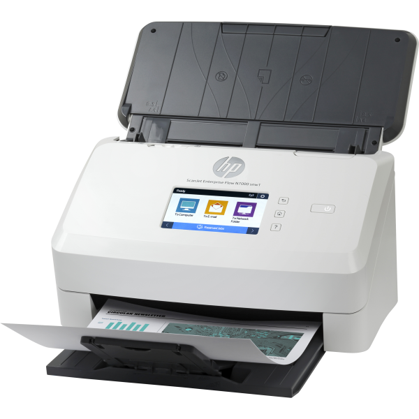 HP ScanJet Enterprise Flow N7000 snw1 Scanner a foglio 600 x 600 DPI A4 Bianco (Scanjet Enterprise Flow N7000 - Sheet-Fed Scanner 600 X 600 - Dpi A4 White - Warranty: 12M)Hp6FW10A