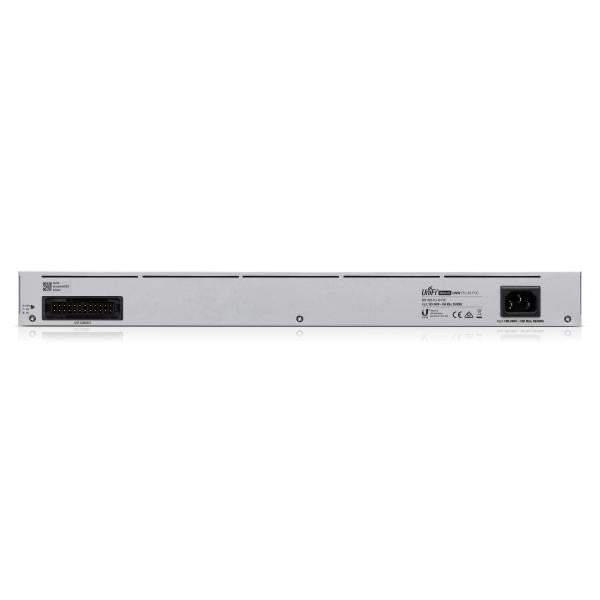 Ubiquiti UniFi Pro 48-Port PoE Gestito L2/L3 Gigabit Ethernet [10/100/1000] Supporto Power over Ethernet [PoE] 1U Argento (Ubiquiti UniFi Switch USW-PRO-48-POE - Switch - L3 - gestito - 48 x 10/100/1000 [40 PoE+, 8 PoE++] + 4 x 10 Gigabit SFP+ [uplin...
