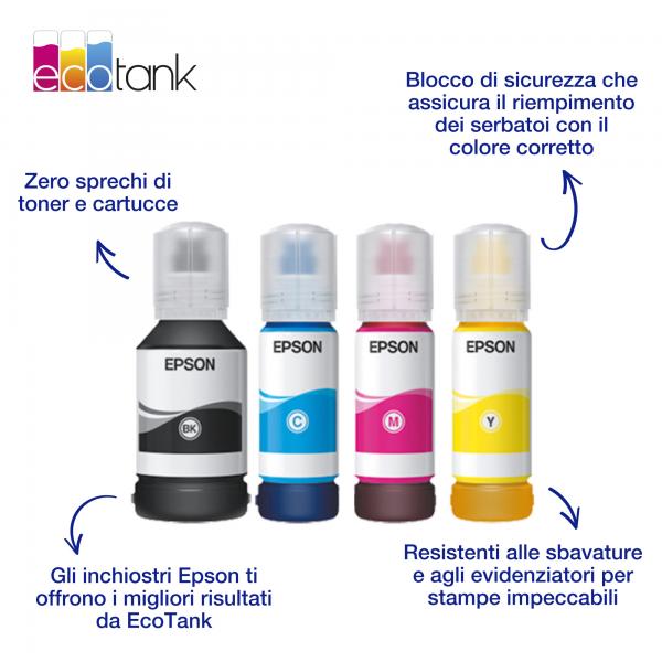 Epson 113 EcoTank Pigment Magenta ink bottle (113 ECOTANK PIGMENT MAGENTA - INK BOTTLE)EpsonC13T06B340