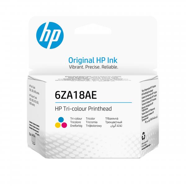 HP Testina di stampa originale 6ZA18AE, tricromia (HP 6ZA18AE Tri-color Printhead)Hp01939055898766ZA18AE