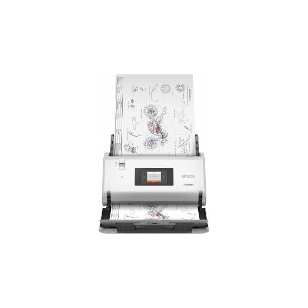 Epson WorkForce DS-30000 Scanner a foglio 600 x 600 DPI A3 Nero, Bianco (Epson WorkForce DS-30000 - Document scanner - Contact Image Sensor [CIS] - Duplex - A3 - 600 dpi x 600 dpi - up to 70 ppm [mono] / up to 70 ppm [colour] - ADF [120 sheets] - up ...