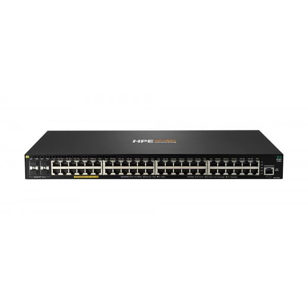HPE Aruba Networking Aruba 2930F 48G PoE+ 4SFP+ 740W Gestito L3 Gigabit Ethernet [10/100/1000] Supporto Power over Ethernet [PoE] 1U Nero (HPE Aruba Networking 2930F 48G PoE+ 4SFP+ 740W Switch)HpeJL558A