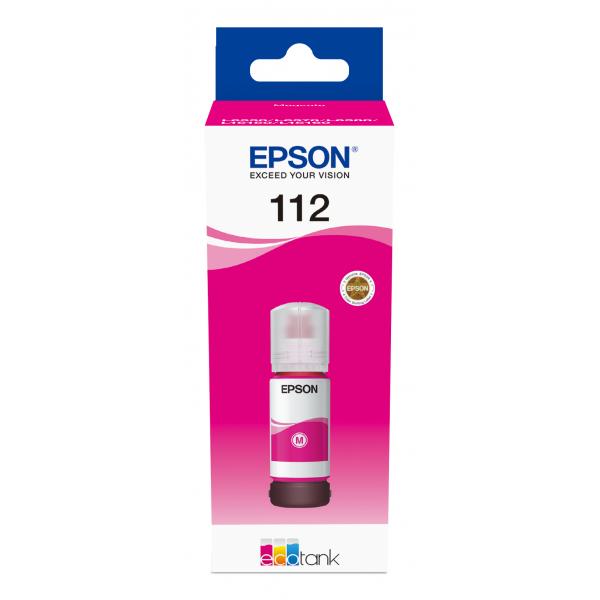 Epson EcoTank 112 Originale (Epson EcoTank 112 - magenta - original)Epson8715946674766C13T06C34A