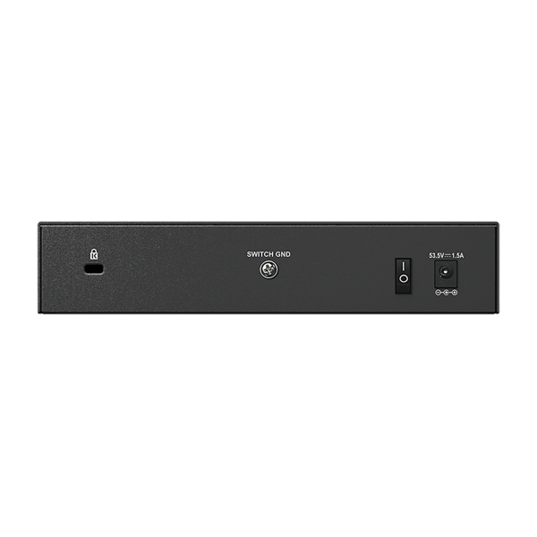 D-Link DGS-1008P switch di rete Non gestito Gigabit Ethernet [10/100/1000] Supporto Power over Ethernet [PoE] Nero (D-Link DGS 1008P - Switch - unmanaged - 4 x 10/100/1000 [PoE] + 4 x 10/100/1000 - desktop - PoE)D-linkDGS-1008P