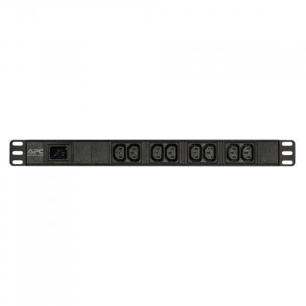 APC EPDU1016B unità di distribuzione dell'energia [PDU] 8 presa[e] AC 1U Nero (Easy PDU Basic 1U 16A 230V - 8xC13 Cord Length 2.5 meter - IEC320 - Warranty: 12M)ApcEPDU1016B