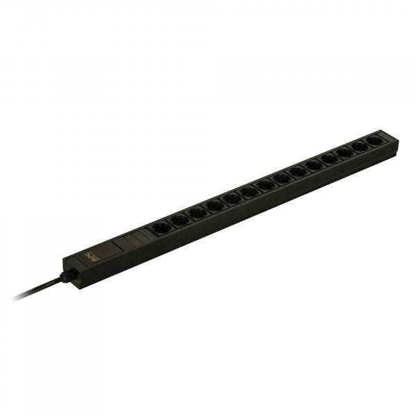 APC EPDU1116B-SCH unità di distribuzione dell'energia [PDU] 14 presa[e] AC 0U Nero (APC Easy Basic Rack PDU EPDU1116B-SCH)ApcEPDU1116B-SCH