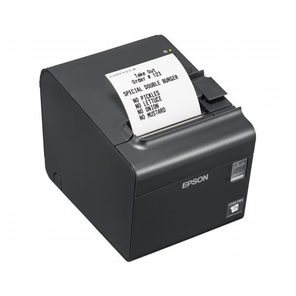 Epson TM-L90LF [682]: Serial, built-in USB, PS, EDG, Liner-free (TM-L90LF [682] BLK USB TYPE B - DRAWER PARTIAL CUT PS-180)Epson8715946680163C31C412682