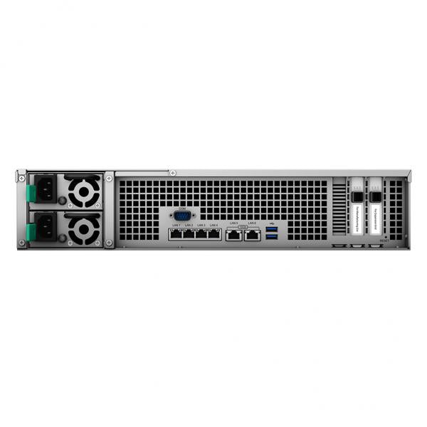 Synology FlashStation FS3600 server NAS e di archiviazione Armadio [2U] Intel Xeon D D-1567 16 GB DDR4 0 TB Nero (Synology FlashStation FS3600 24-bay all-flash server for enterprises to boost the performance of I/O sensitive applications. Intel [5Yea...