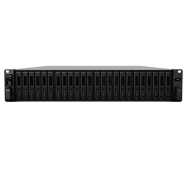 Synology FlashStation FS3600 server NAS e di archiviazione Armadio [2U] Intel Xeon D D-1567 16 GB DDR4 0 TB Nero (Synology FlashStation FS3600 24-bay all-flash server for enterprises to boost the performance of I/O sensitive applications. Intel [5Yea...