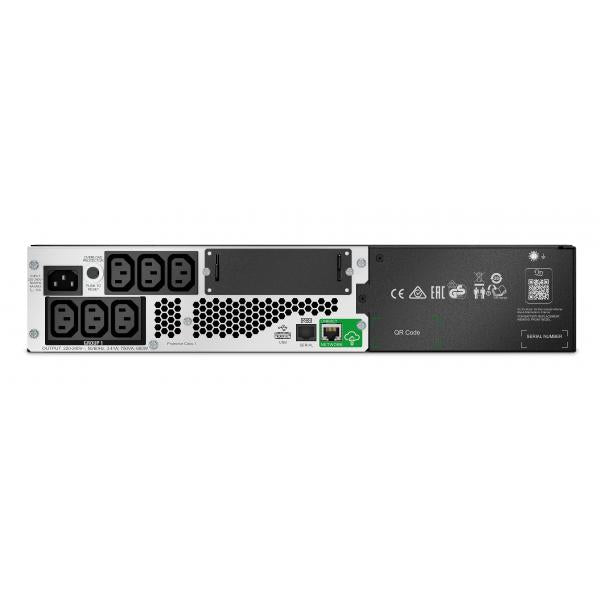 APC Smart-UPS Lithium Ion Short Depth 750VA 230V with SmartConnect gruppo di continuità [UPS] A linea interattiva 0,75 kVA 600 W 6 presa[e] AC (APC SMART-UPS LITHIUM ION SHORT - DEPTH 750VA 230V WITH SMARTCONNE)ApcSMTL750RMI2UC