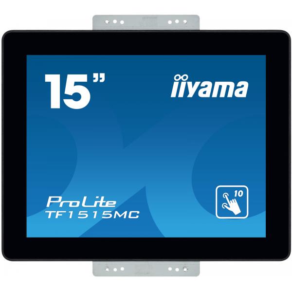 Iiyama ProLite TF1515MC-B2 Monitor PC 38,1 cm [15] 1024 x 768 Pixel XGA LED Touch screen Nero (iiyama ProLite TF1515MC-B2 15' IP65 Open Frame Touch Screen)Iiyama4948570116751TF1515MC-B2