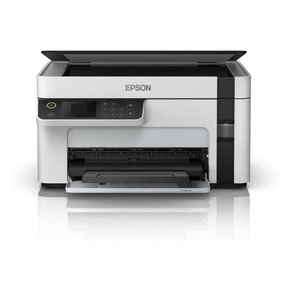 Epson EcoTank ET-M2120 Ad inchiostro A4 1440 x 720 DPI 32 ppm Wi-Fi (Epson EcoTank ET-M2120 ET M2120 ETM2120 2120 - Multifunction printer - B/W - ink-jet - A4/Legal [media] - up to 15 ppm [printing] - 150 sheets - USB, Wi-Fi - white)EpsonC11CJ18401BY