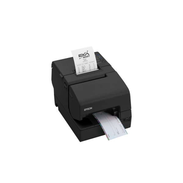 Epson TM-H6000V-214P1: Serial, MICR, Black, PSU, EU (TM-H6000V-214P1: Serial, - MICR, Black, PSU, EU - TM-H6000V-214P1, POS printer, 180 x 180 DPI, 350 mm/sec, Wired, USB Type-A / - Warranty: 12M)Epson8715946686714C31CG62214P1