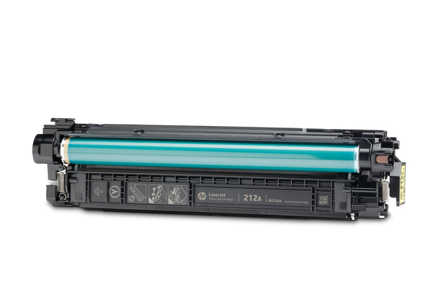 HP Cartuccia toner giallo originale LaserJet 212A (HP 212A YELLOW ORIGINAL - LASERJET TONER CARTRIDGE)HpW2122A