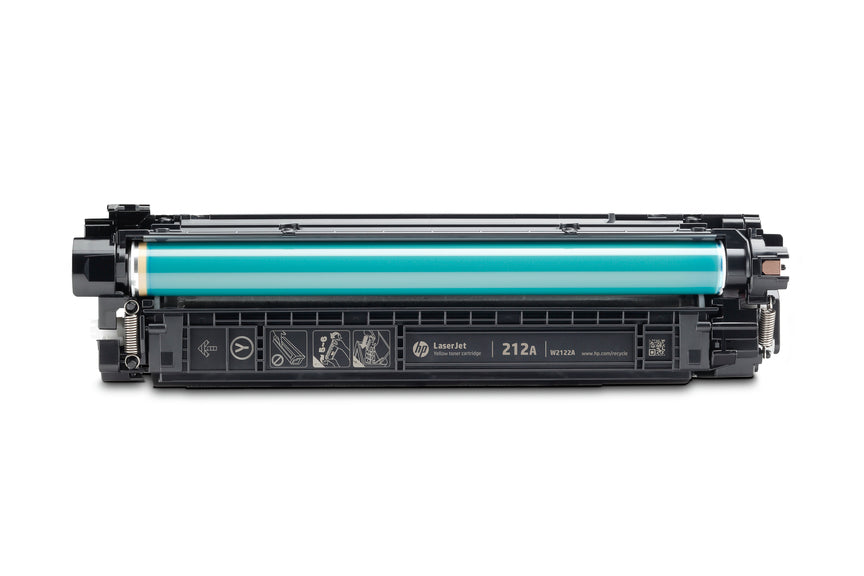 HP Cartuccia toner giallo originale LaserJet 212A (HP 212A YELLOW ORIGINAL - LASERJET TONER CARTRIDGE)HpW2122A