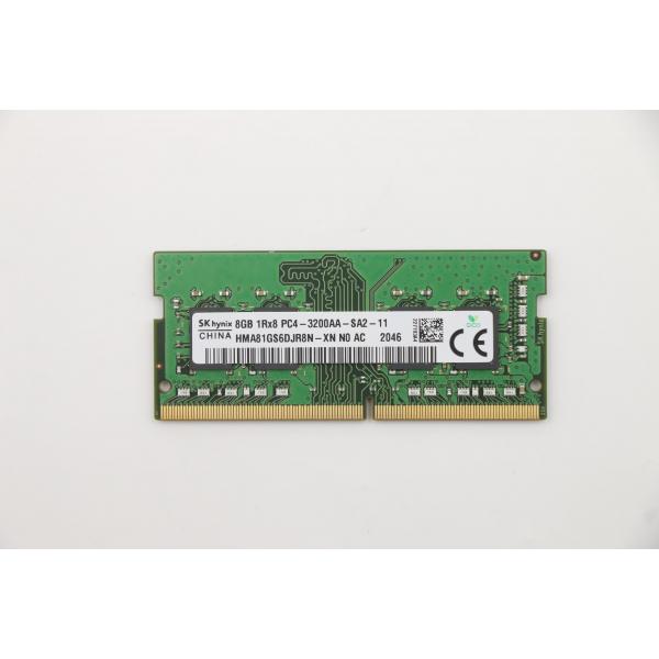 Lenovo 5M30V06795 memoria 8 GB 1 x 8 GB DDR4 260-pin SO-DIMM (SODIMM,8GB, DDR4, 3200 ,Hynix - Warranty: 6M)Lenovo5M30V06795