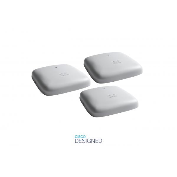 Cisco CBW240AC 1733 Mbit/s Grigio Supporto Power over Ethernet [PoE] (Cisco Business 240AC - Wireless access point - Wi-Fi 5 - 2.4 GHz, 5 GHz [pacchetto di 3])Cisco08897282795743-CBW240AC-E