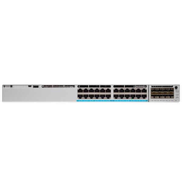 Cisco C9300-24H-A switch di rete Gestito L2/L3 Gigabit Ethernet [10/100/1000] Supporto Power over Ethernet [PoE] 1U Grigio (Catalyst 9300 24 port UPoE+ Network Advatege)Cisco0889728230575C9300-24H-A