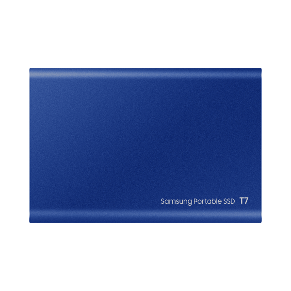 Samsung Portable SSD T7 2 TB USB tipo-C 3.2 Gen 2 [3.1 Gen 2] Blu (SSD PORTABLE T7 2TB,2TB SSD, USB 3.2 Gen.2 [10Gbps], 1050 MB/sec/1000 MB/sec, 85 x 57 x 8.0mm)SamsungMU-PC2T0H/WW